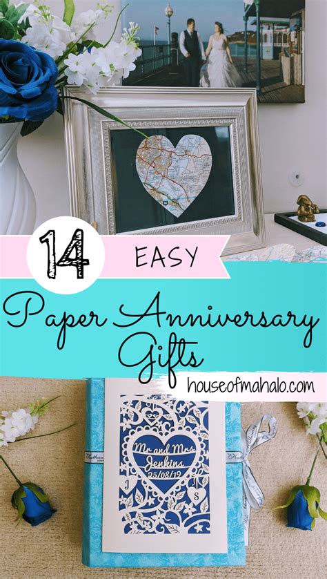 paper anniversary gift diy